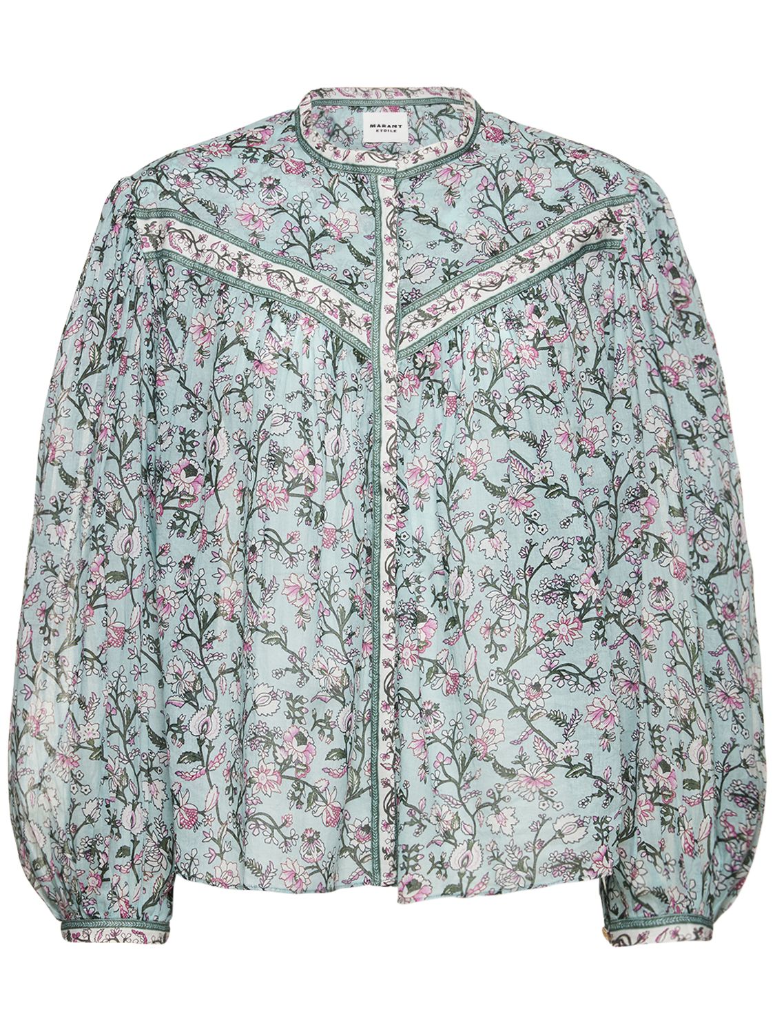 Chemise En Coton Imprimé Salika - MARANT ETOILE - Modalova