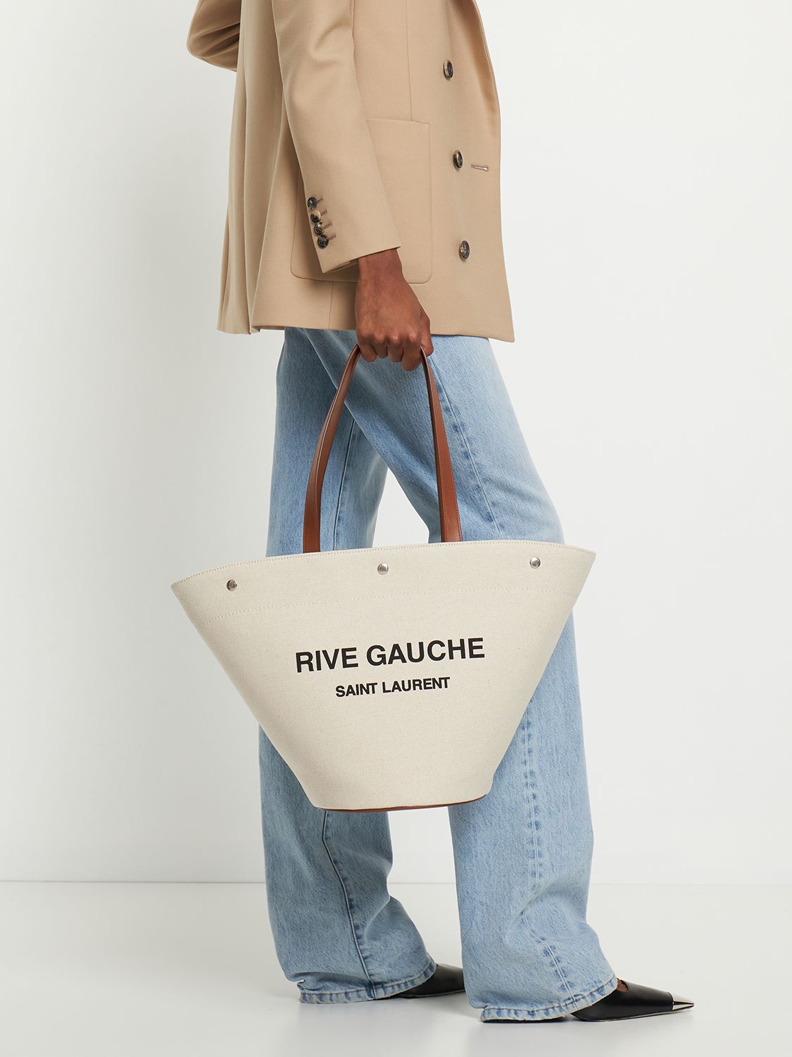 Rive Gauche キャンバストートバッグ