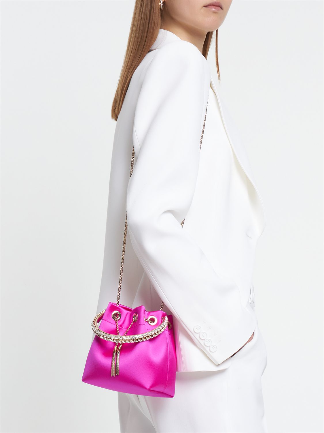 Bon Bon Crystal Top Handle Bag