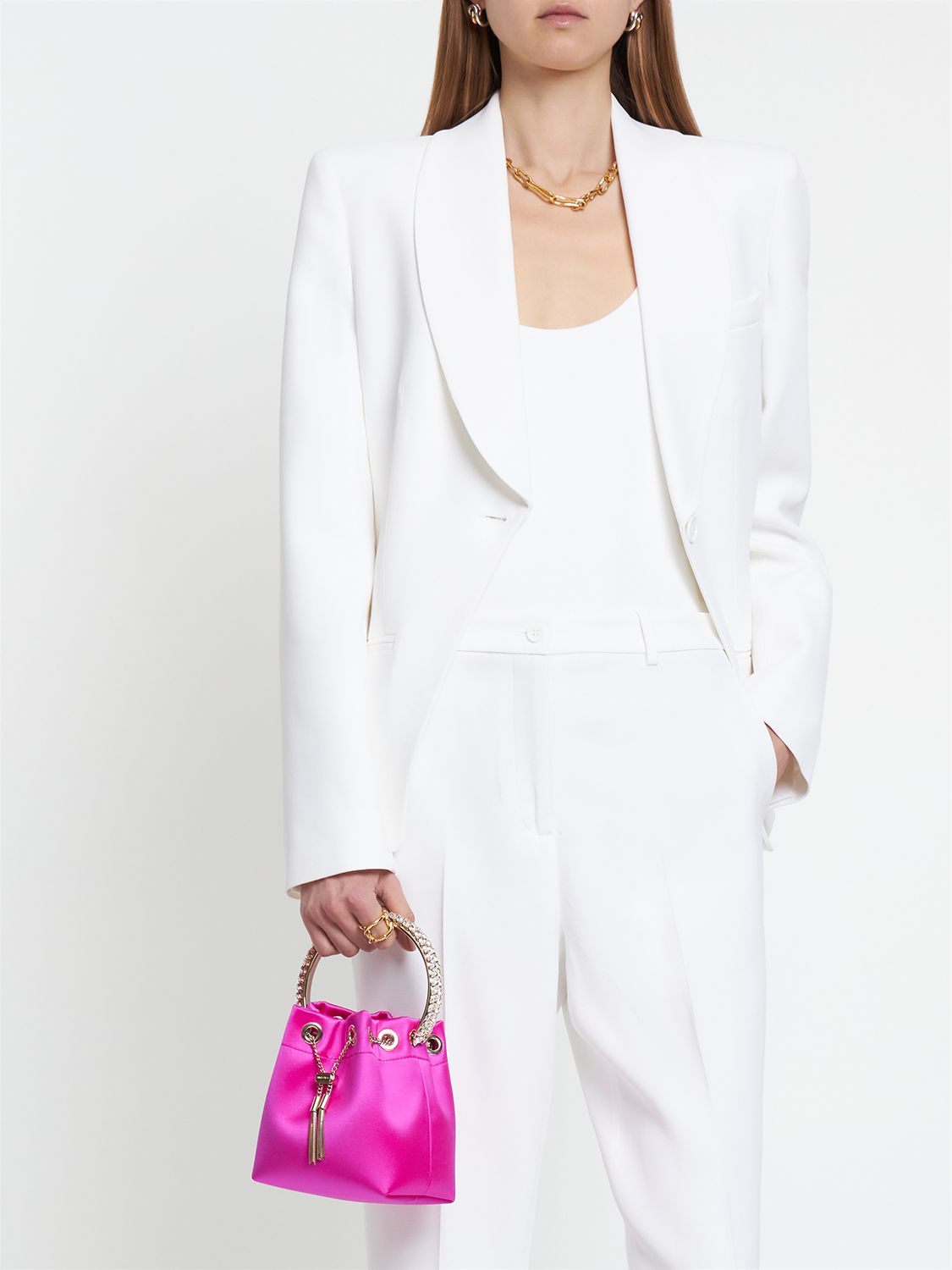 Bon Bon Crystal Top Handle Bag
