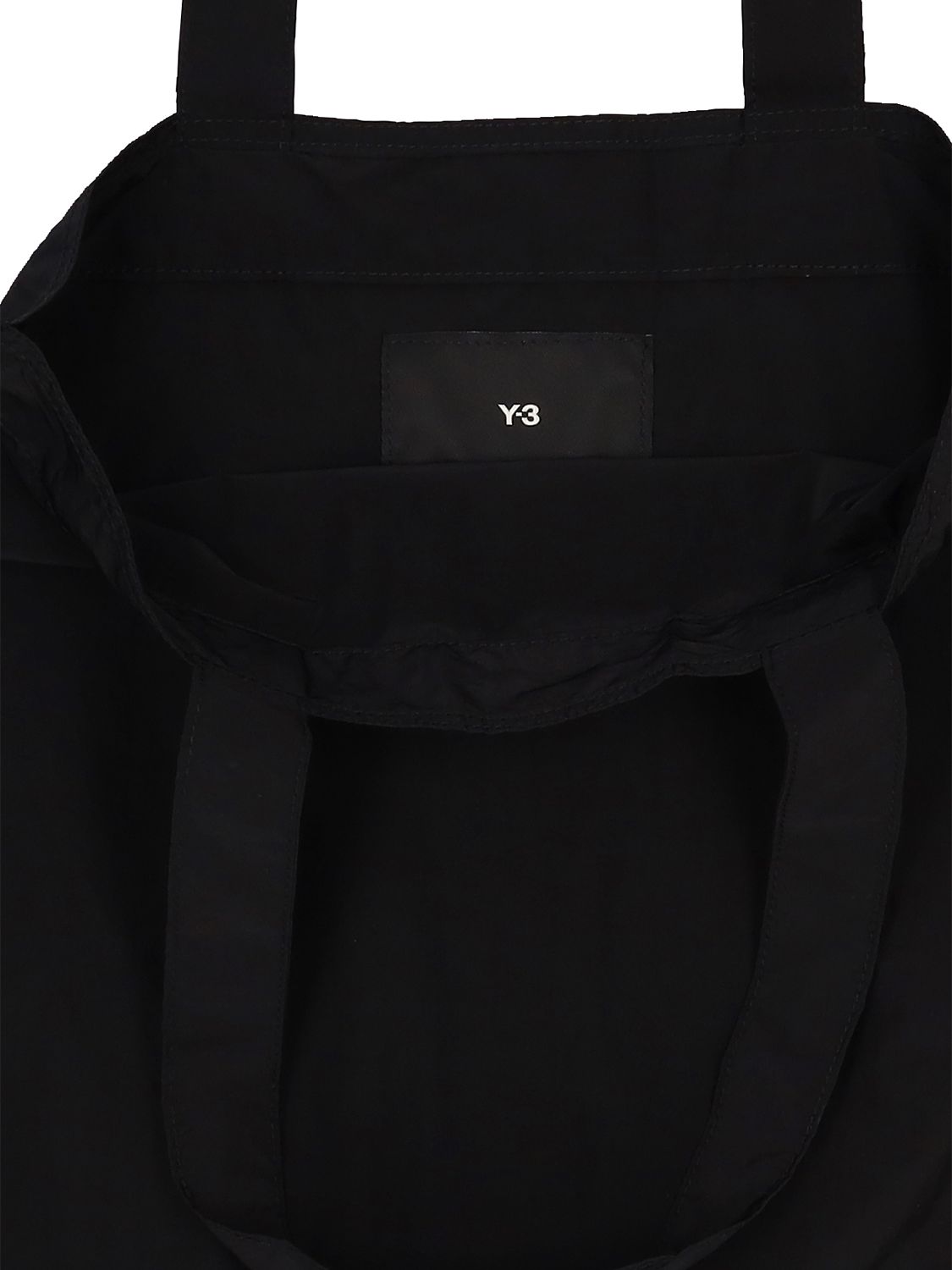 Shop Y-3 Packable Tote In Black