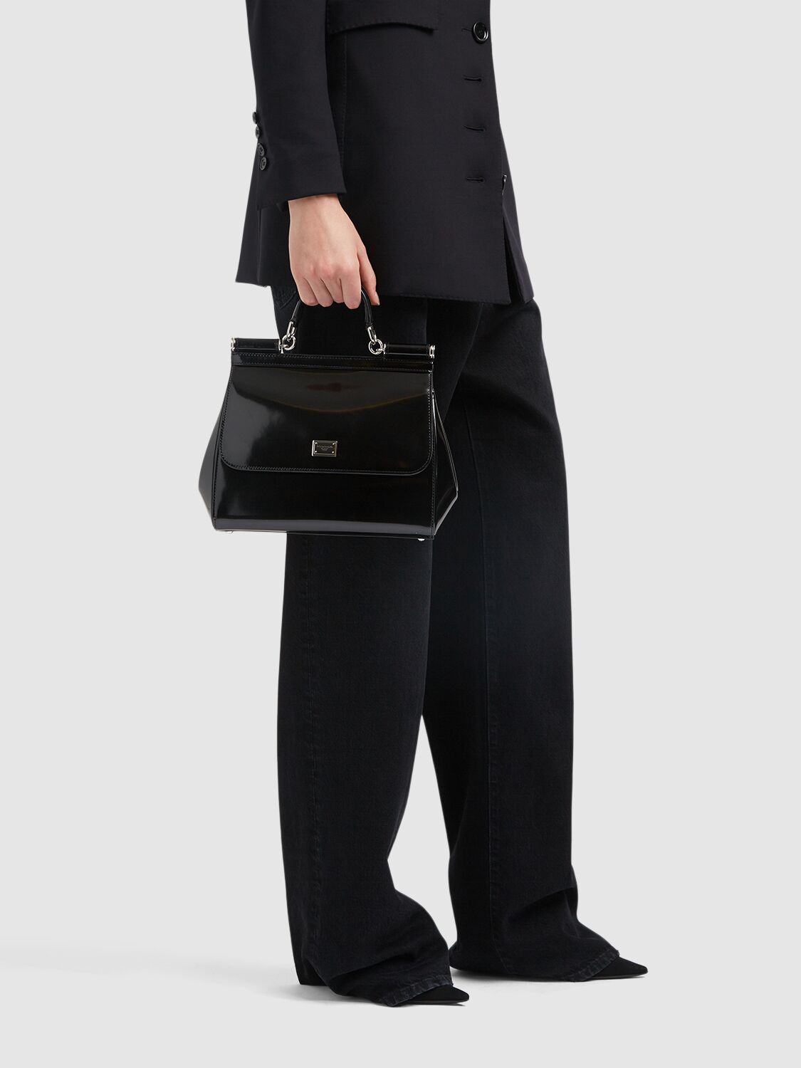 Large Sicily Spazzolato Leather Bag