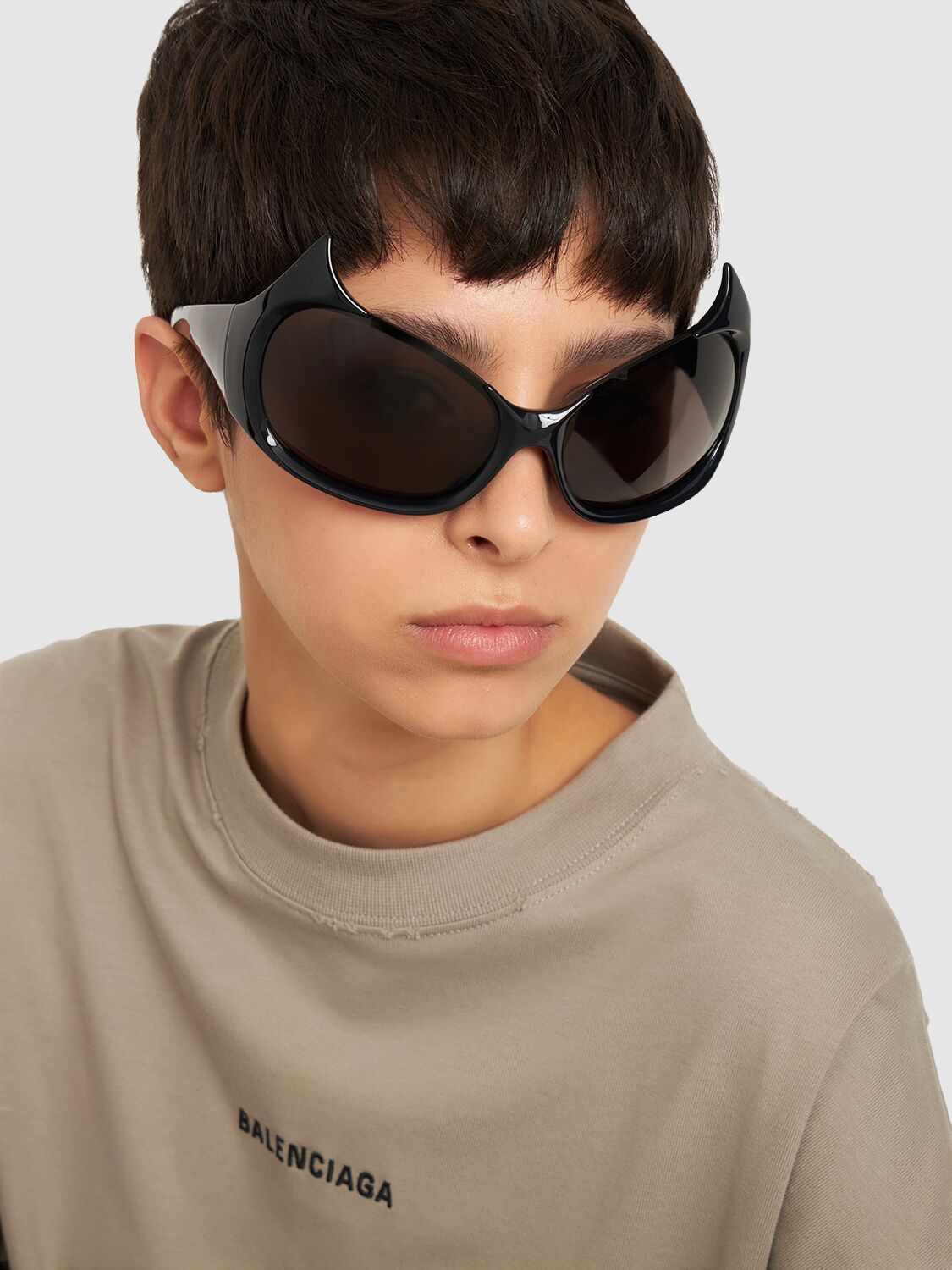 Balenciaga Gotham Cat Eye Acetate Sunglasses - Accessories