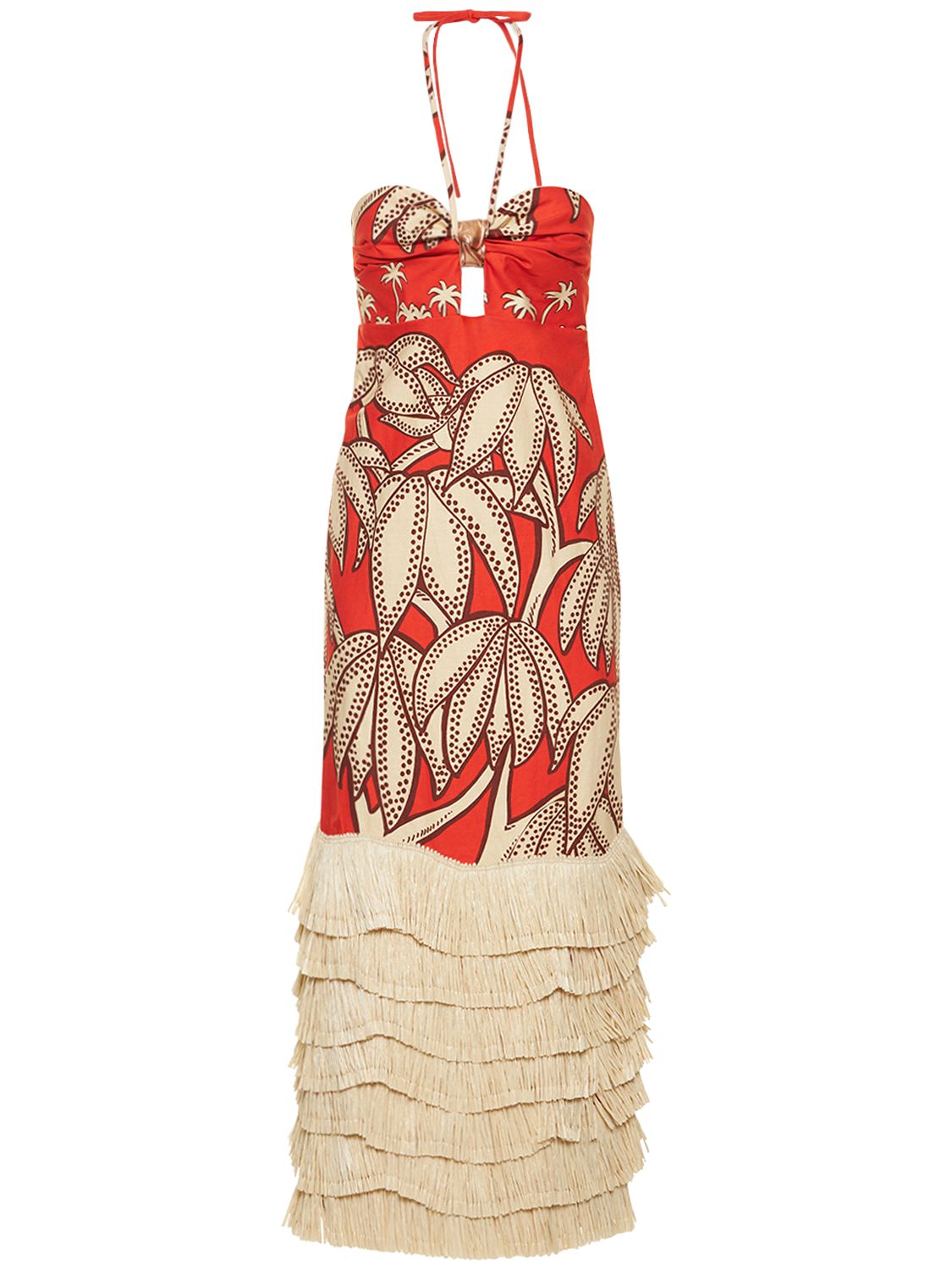 Robe Longue En Lin Kuba Kingdom - JOHANNA ORTIZ - Modalova