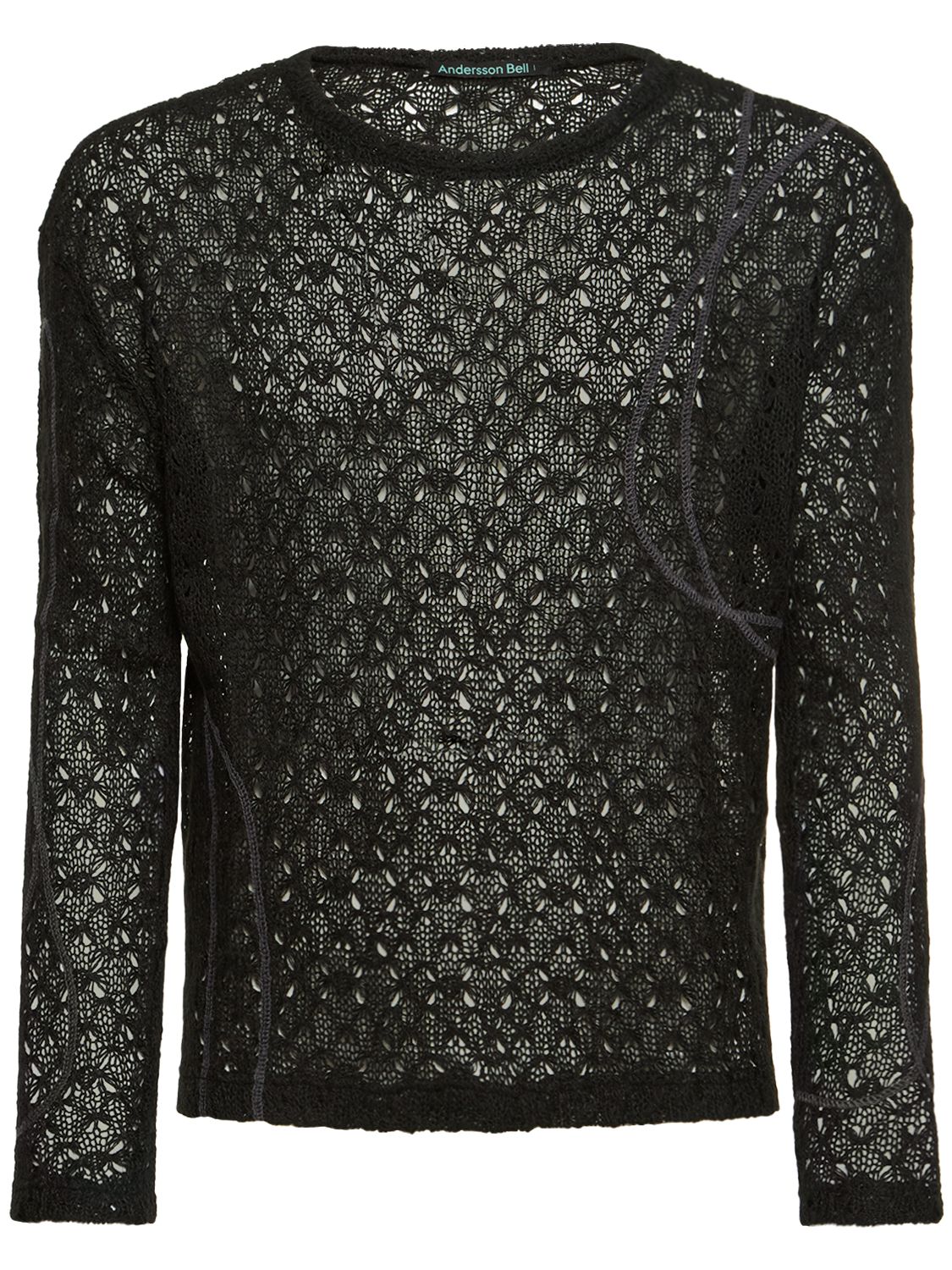 Pull-over En Maille De Coton Mélangé - ANDERSSON BELL - Modalova