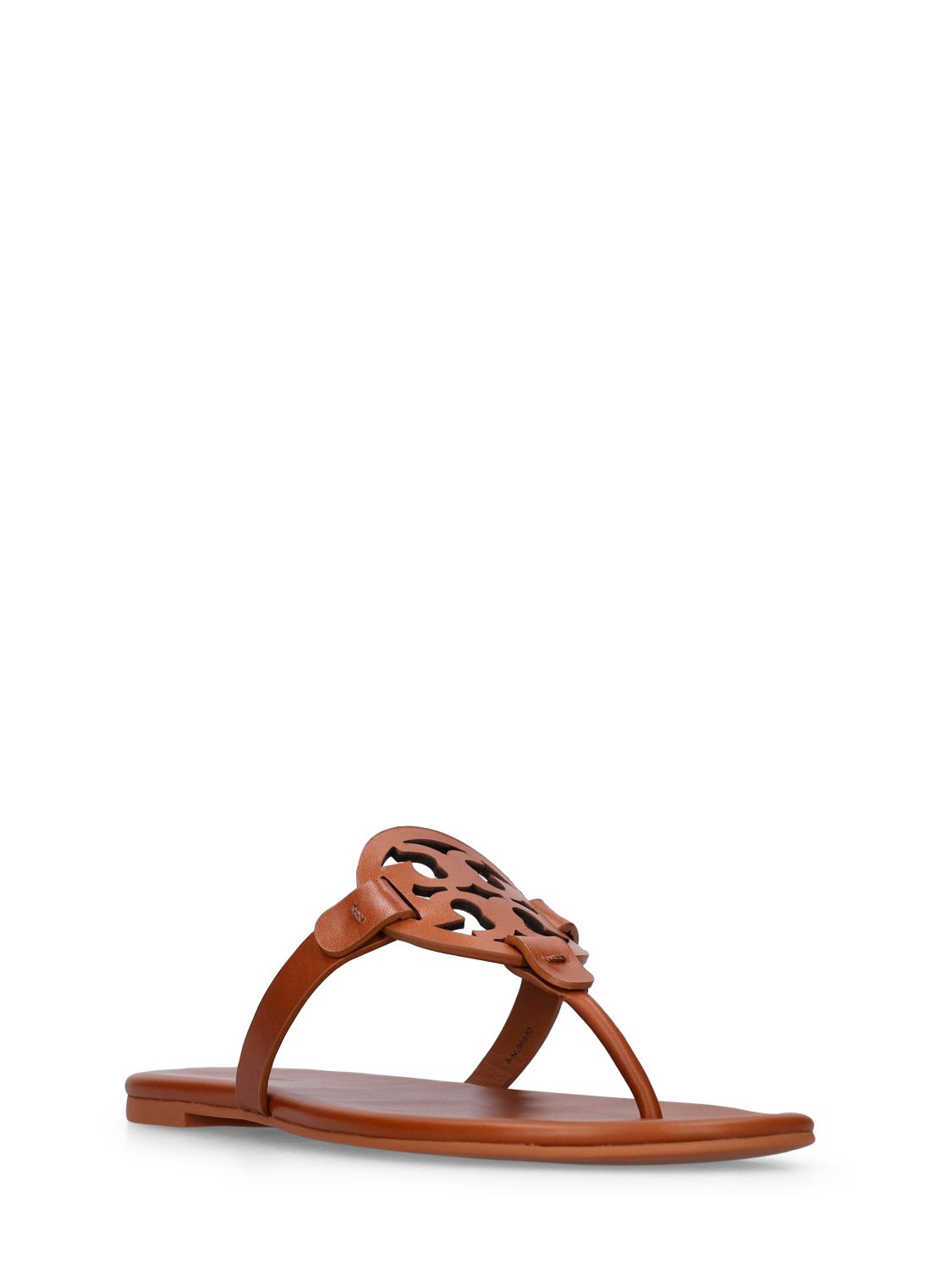 Shop Tory Burch 10mm Miller Leather Sandals In Light Brown