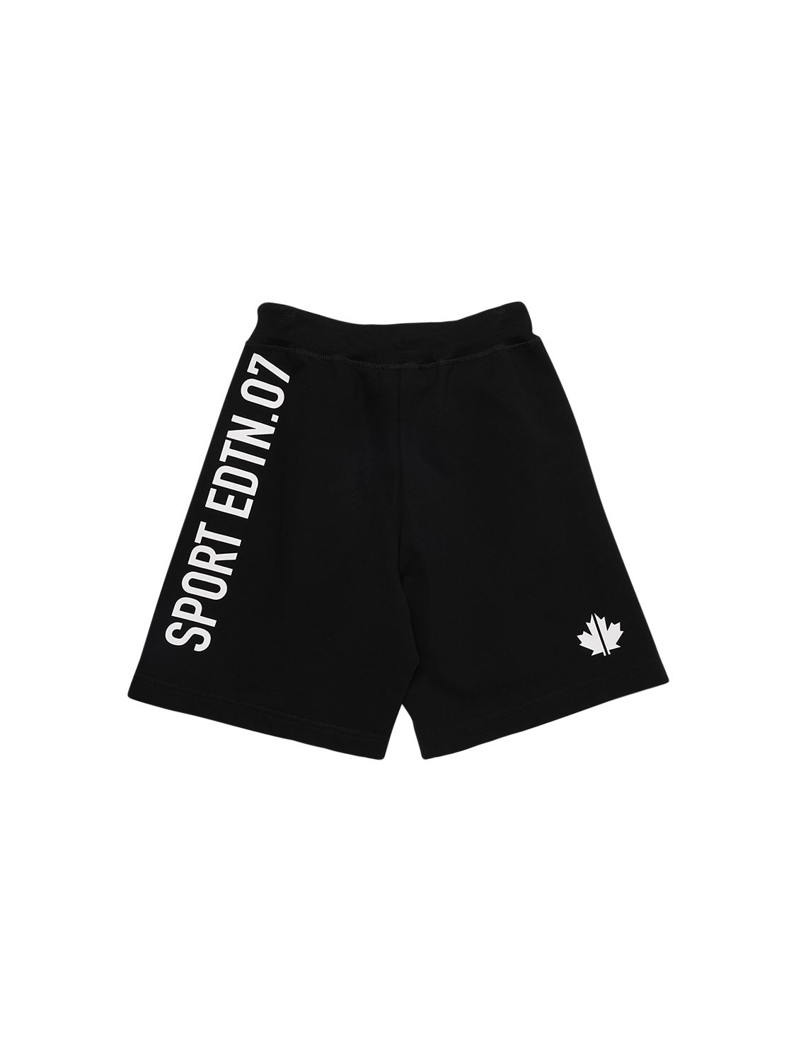 Dsquared2 Black Bermuda Shorts With Logo Dsquared Kids In Black