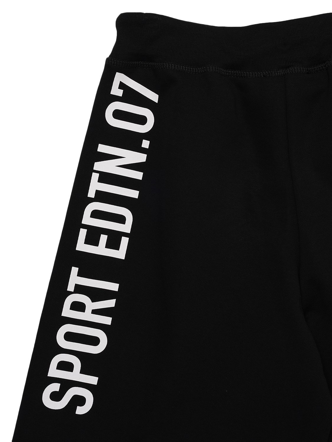 Dsquared2 Black Bermuda Shorts With Logo Dsquared Kids In Black