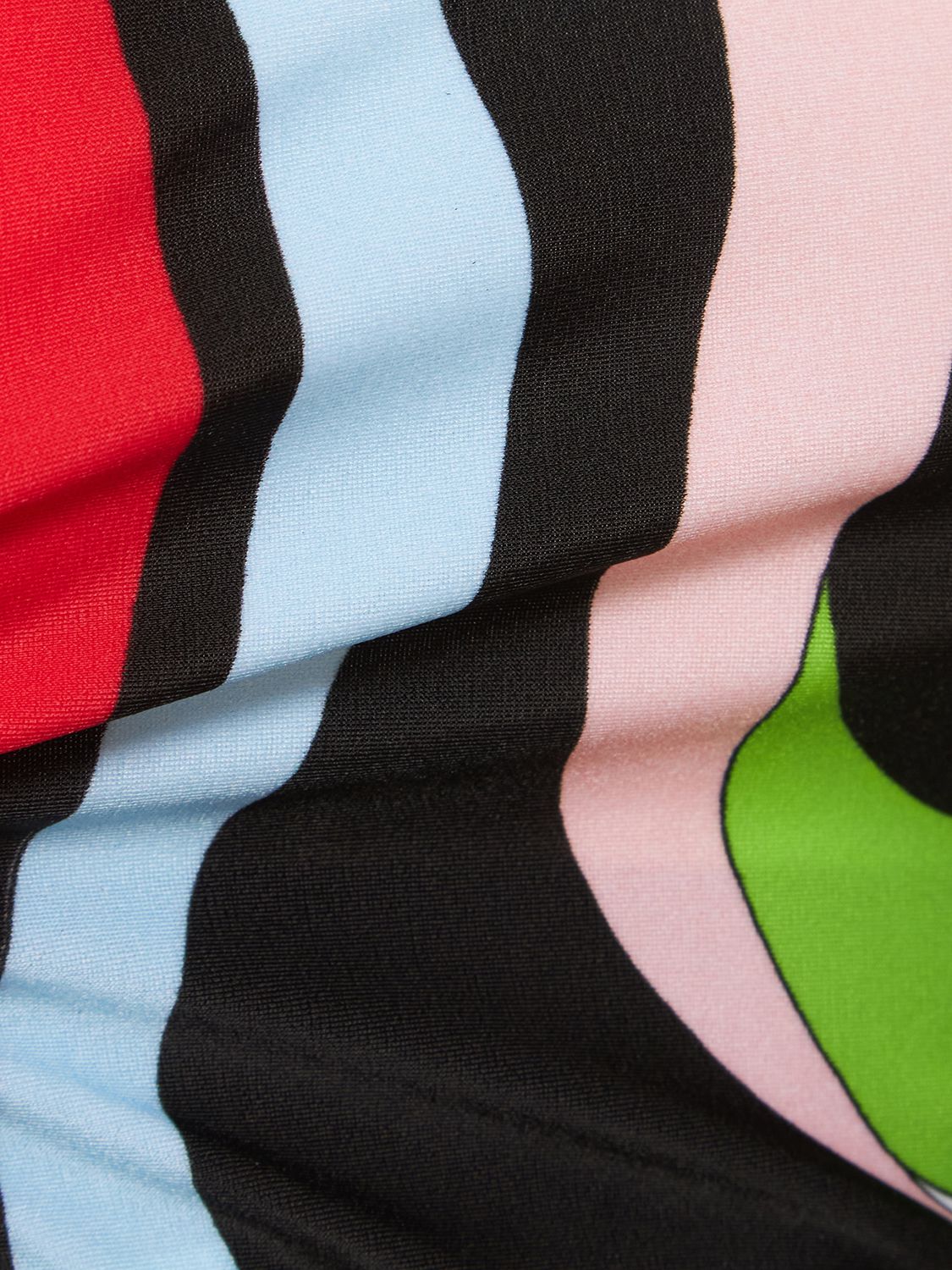 Pucci Jersey Marmo Printed Crop Top In Multicolor