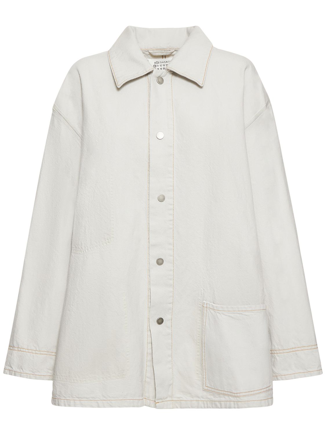 Cotton Denim Oversize Jacket