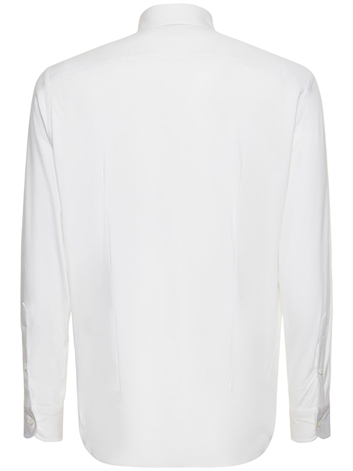 Shop Loro Piana Andrew ml Cotton Jersey Shirt In White
