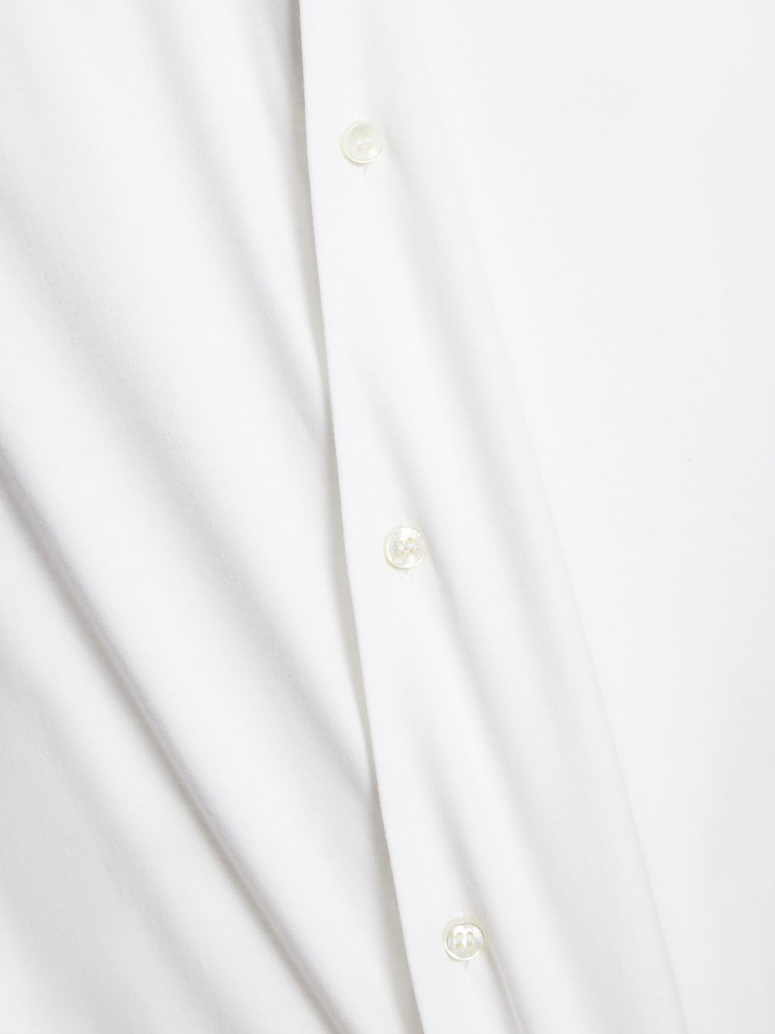 Shop Loro Piana Andrew ml Cotton Jersey Shirt In White