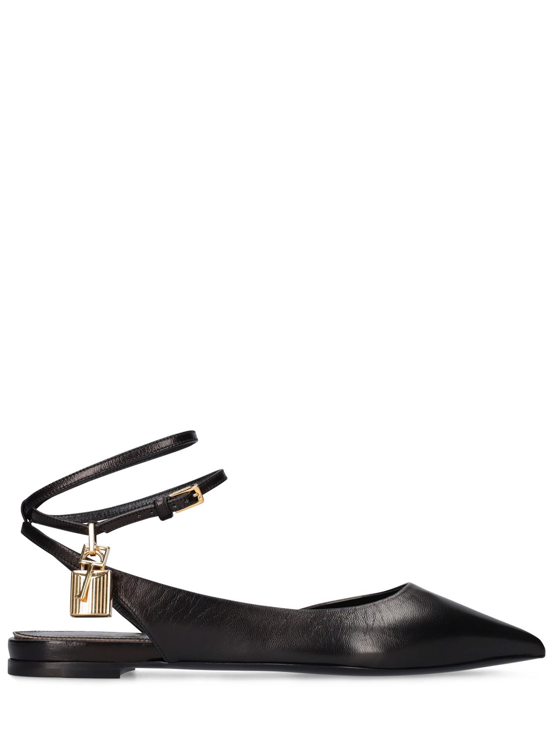 Ballerines En Cuir Padlock 10 Mm - TOM FORD - Modalova