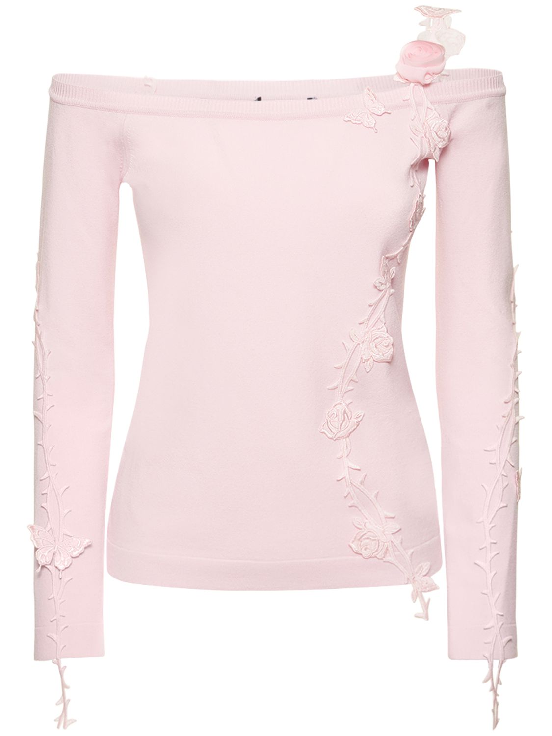 Haut En Maille De Viscose - BLUMARINE - Modalova
