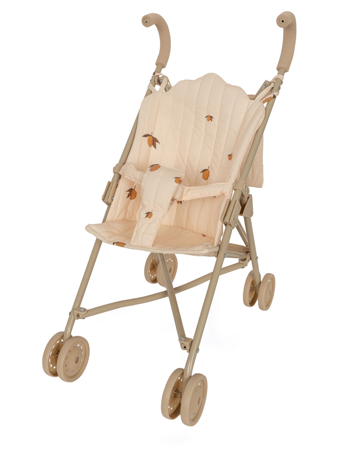 Konges Sløjd Lemon Recycled Cotton Doll Stroller In Neutral