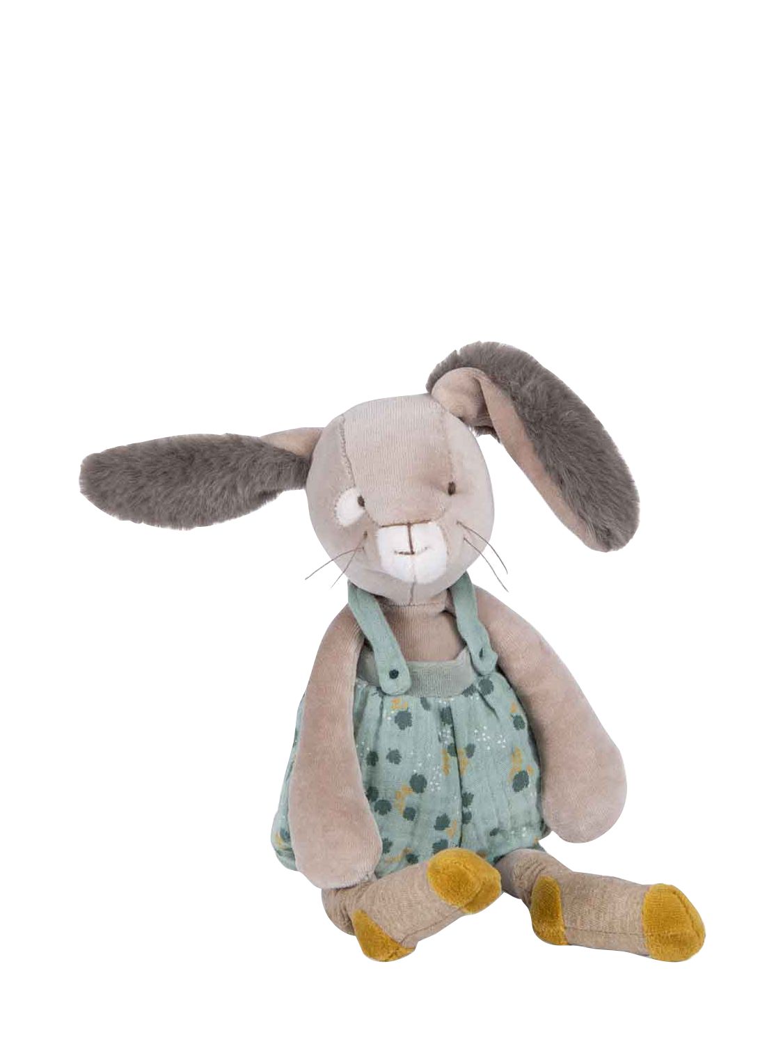 Shop Moulin Roty Lapin Sauge Plush Toy In Multicolor