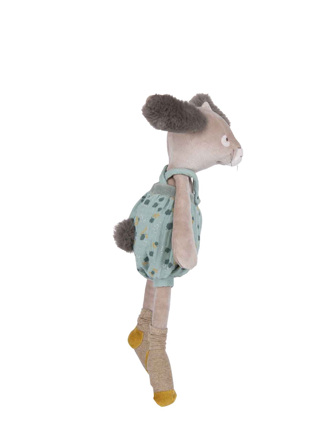 Shop Moulin Roty Lapin Sauge Plush Toy In Multicolor