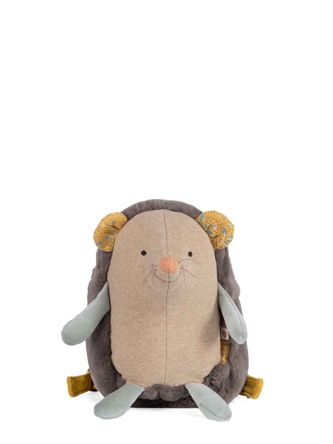 Moulin Roty Hedgehog Backpack In Brown