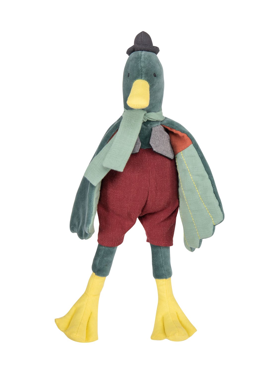 Moulin Roty Simonet The Duck Plush Toy In Multi