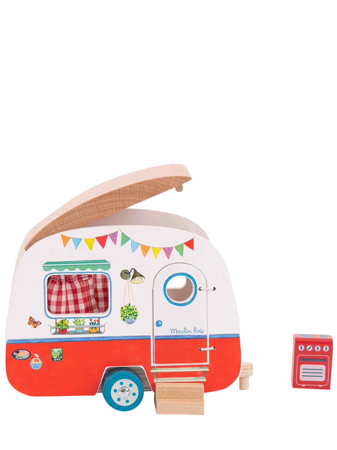 Moulin Roty Grande Famille Camper & Accessories In Multi