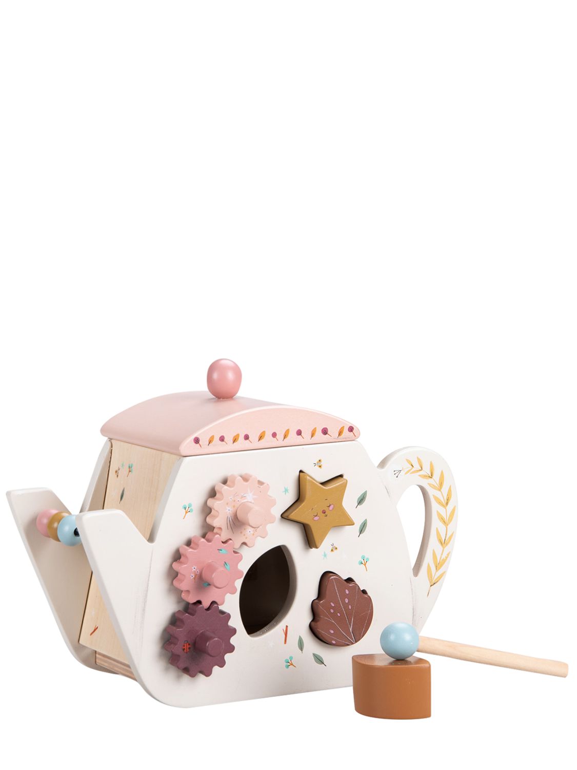 Moulin Roty Activity Teapot In Multi