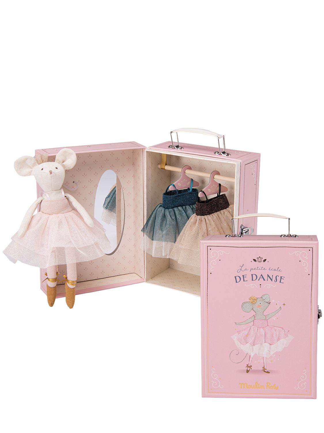 Moulin Roty Tutu Suitcase In Pink