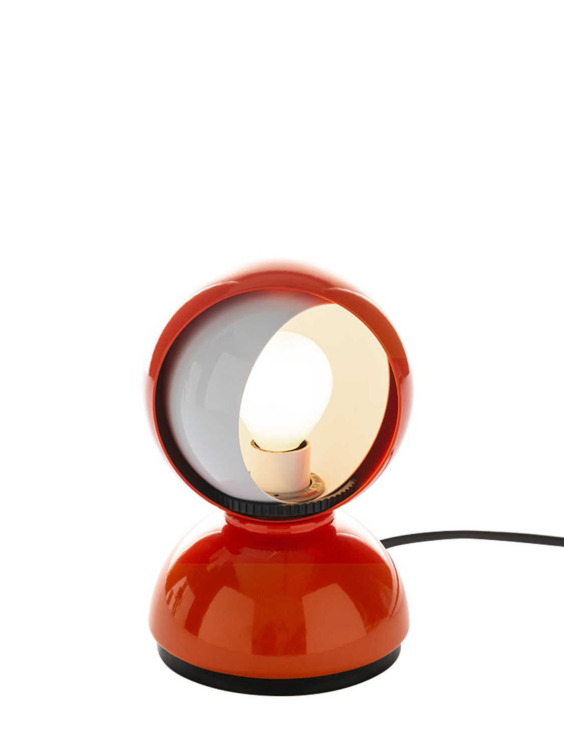 Artemide Eclisse Table Lamp In Orange