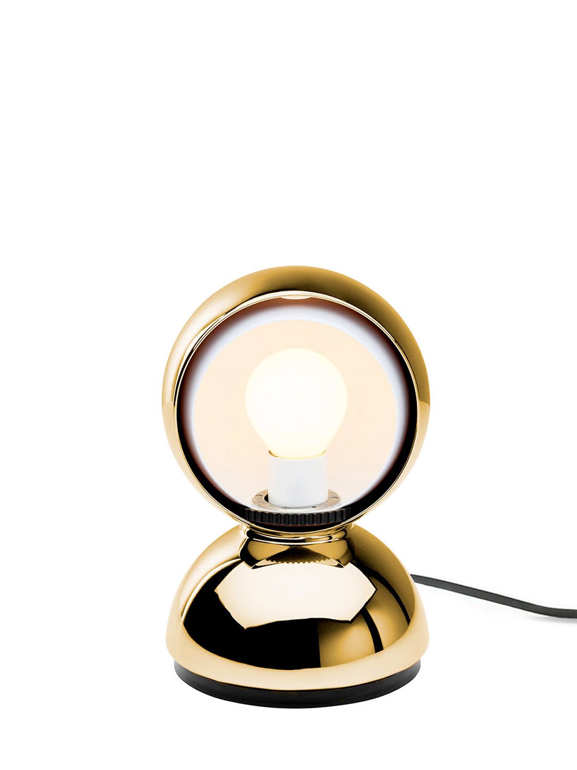 Artemide Eclisse Table Lamp In Gold
