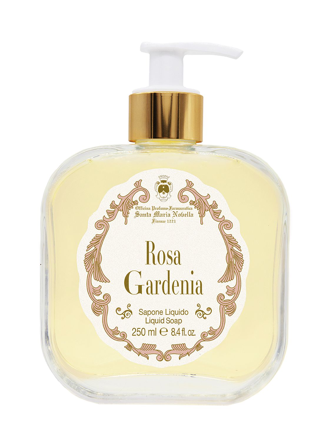 250ml Rosa Gardenia Liquid Soap