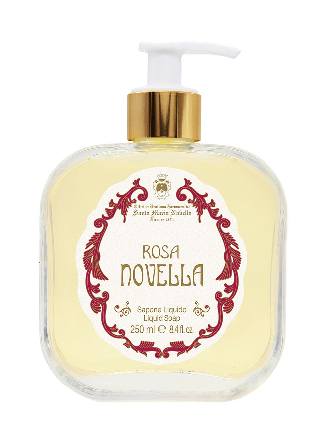 250ml Rosa Novella Liquid Soap
