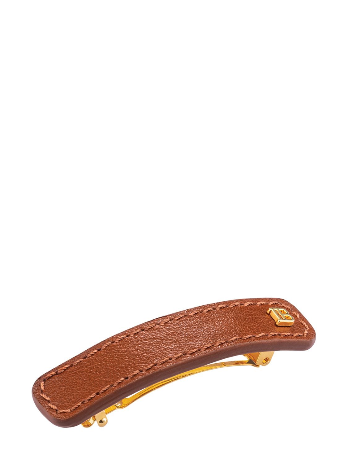 Medium Cognac Riviera Barrette