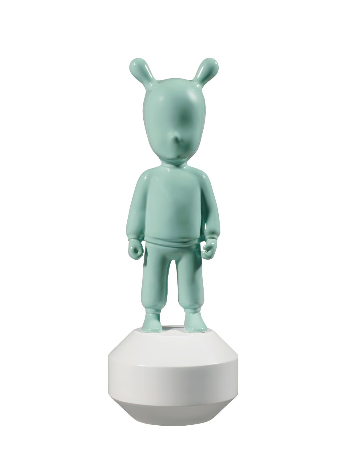 Lladrò The Guest Small Figurine In Green