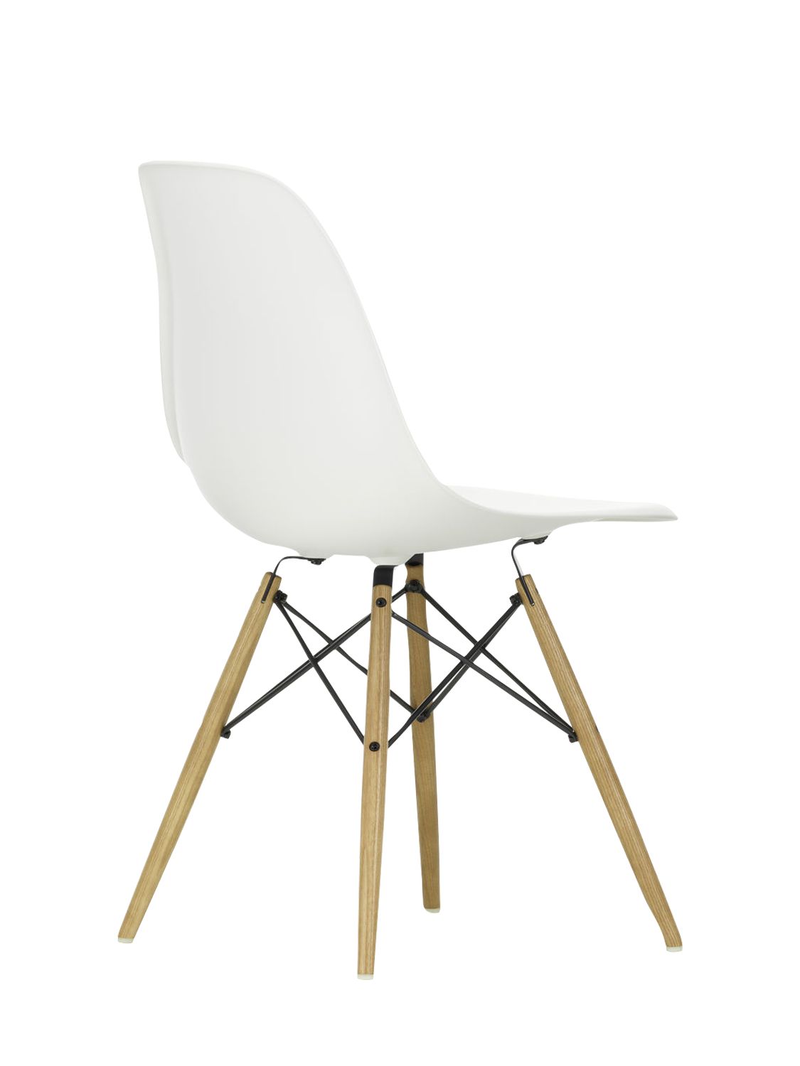 Shop Vitra Eames Plastic Side Chair In White