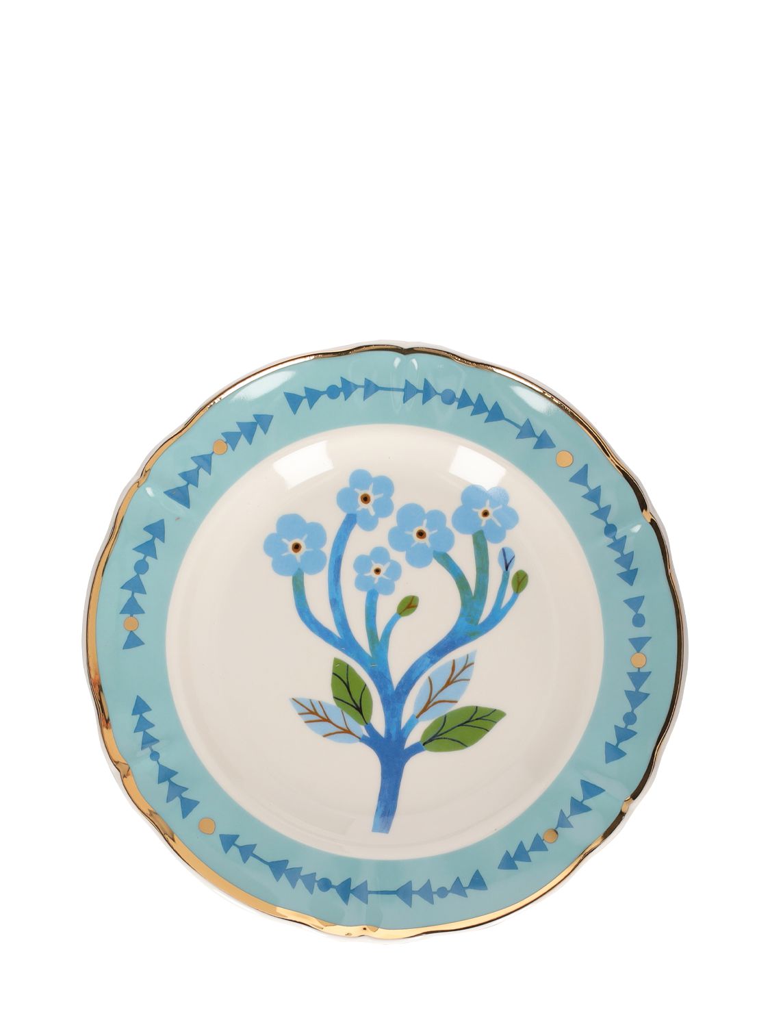 Bitossi Home Botanica Dessert Plate In Blue