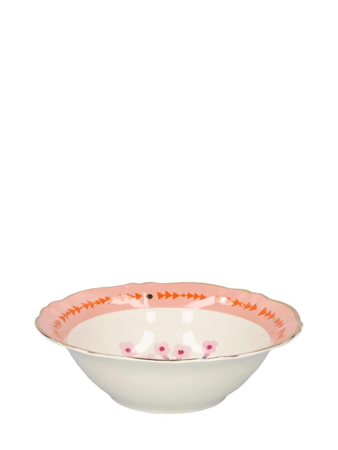 Bitossi Home Botanica Salad Bowl In 粉色