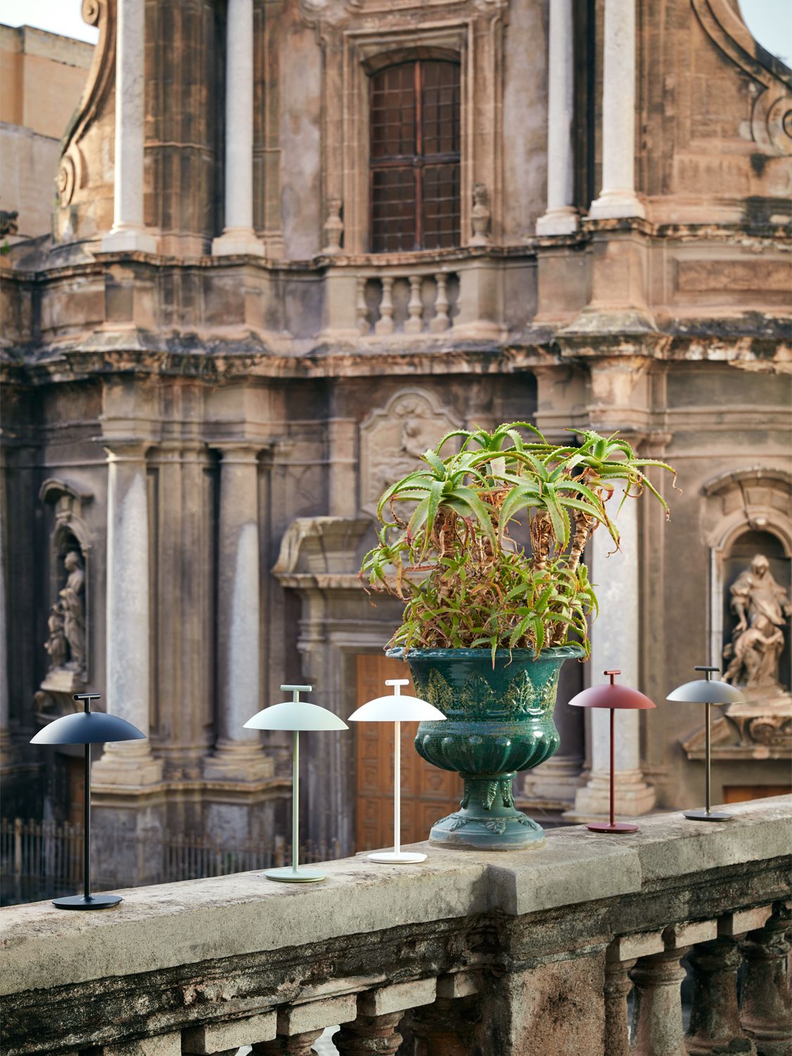 Kartell Mini Geen-a Table Lamp In Green