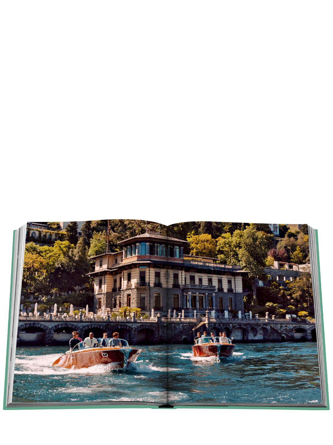 Shop Assouline Lake Como Book In Multicolor