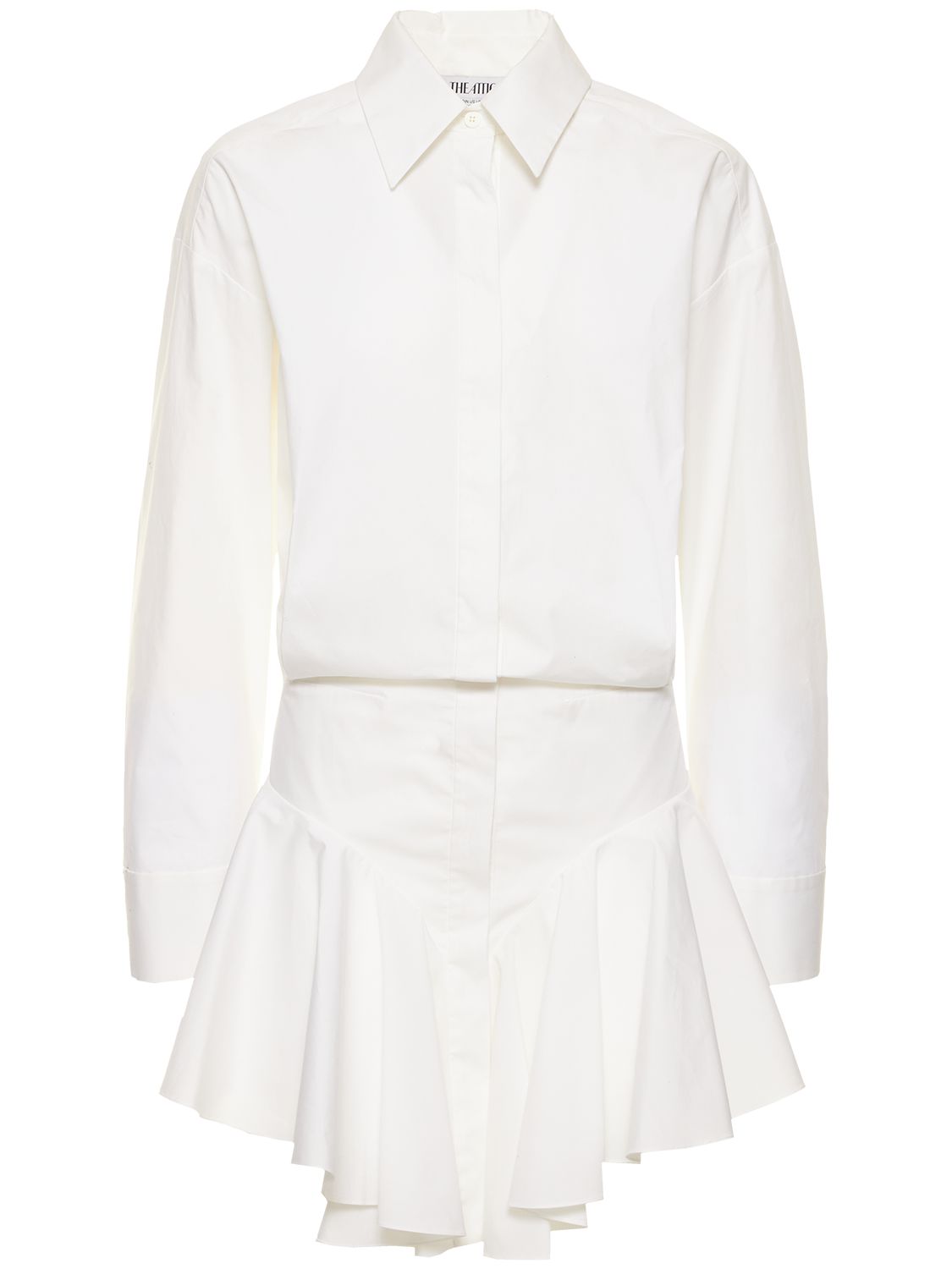 Robe Courte En Toile Candice - THE ATTICO - Modalova