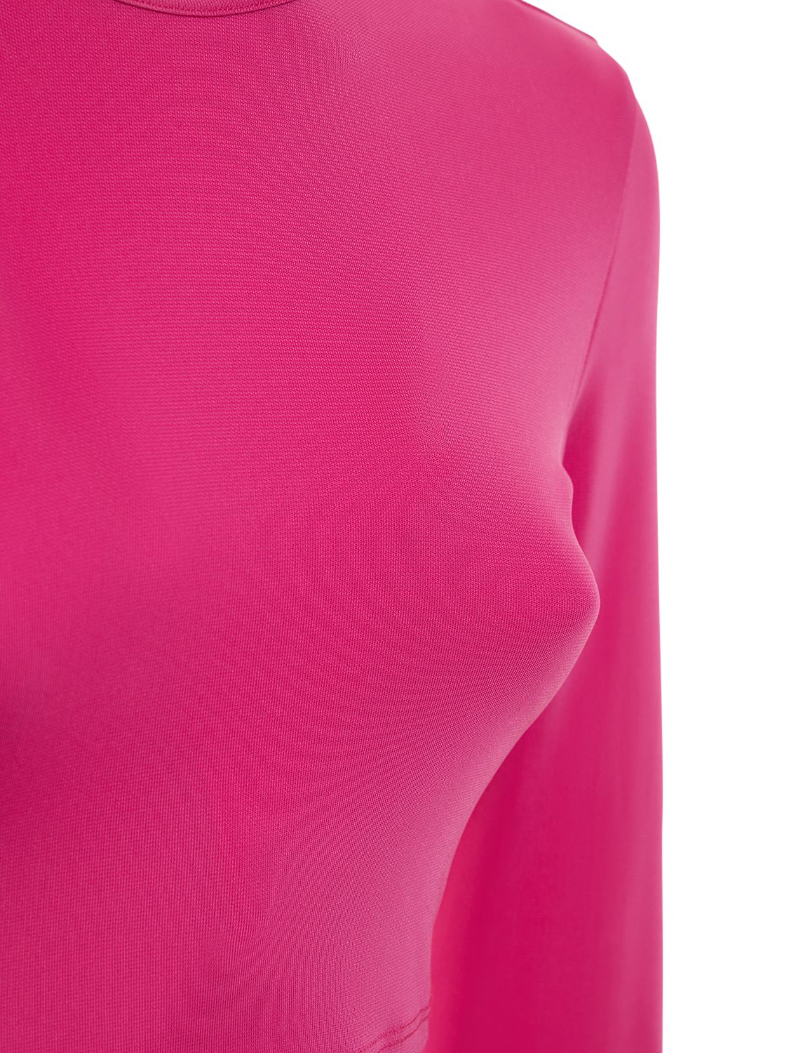 The Andamane Gia Cutout Stretch Jersey Mini Dress In Pink