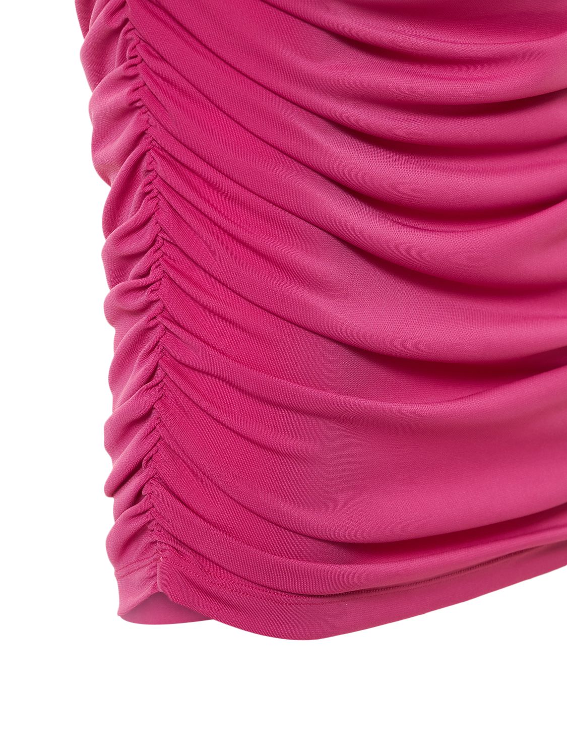 The Andamane Linda Stretch Jersey Midi Dress In Pink