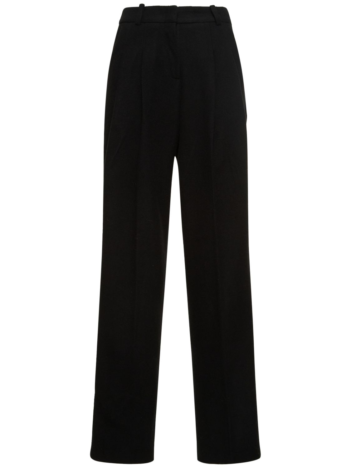 Pantalon En Laine Layton - THE FRANKIE SHOP - Modalova