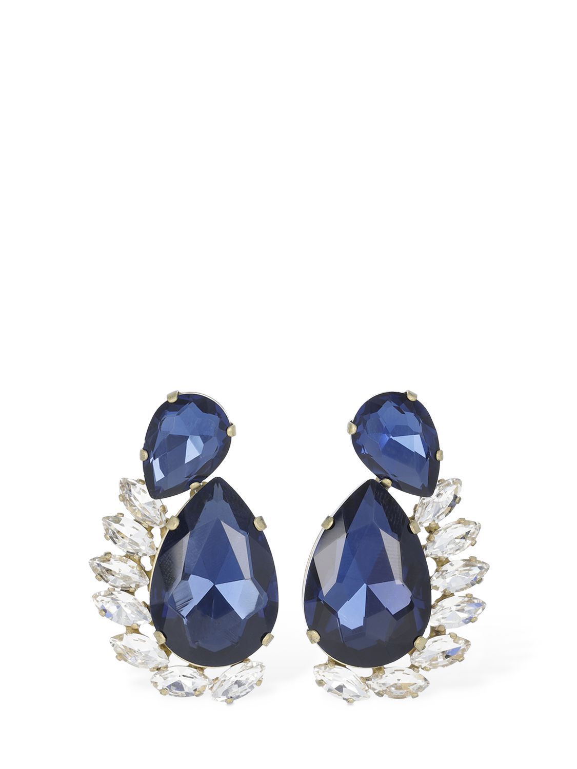 Lvr Exclusive Elena Crystal Earrings