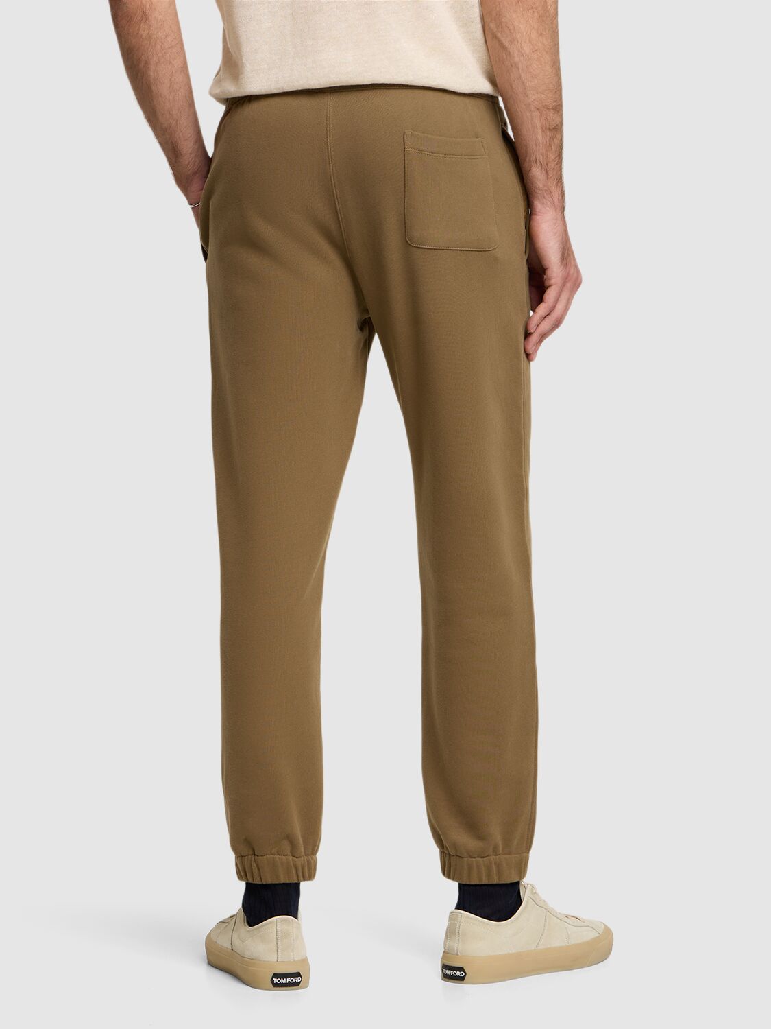 ZEGNA COTTON SWEATPANTS 