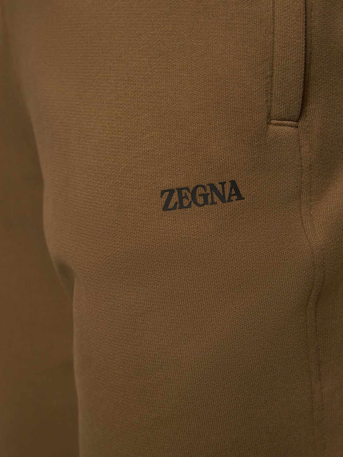ZEGNA COTTON SWEATPANTS 