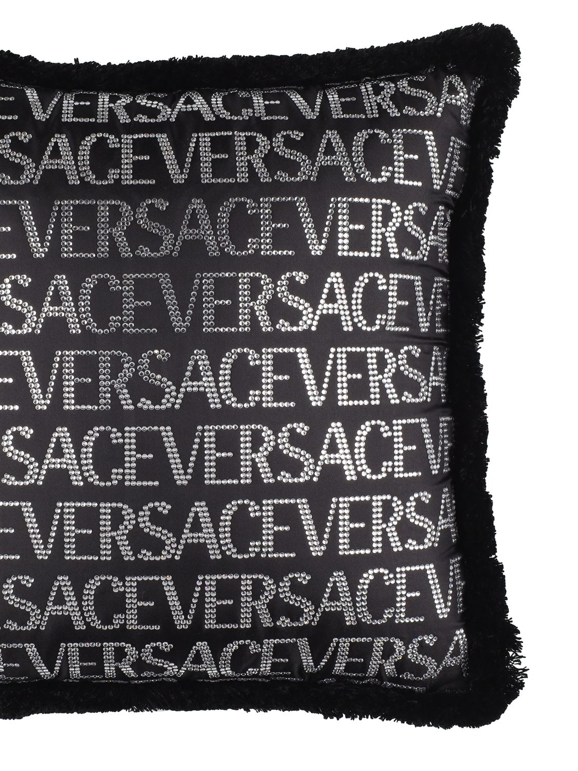 Versace On Repeat Cushion In Black