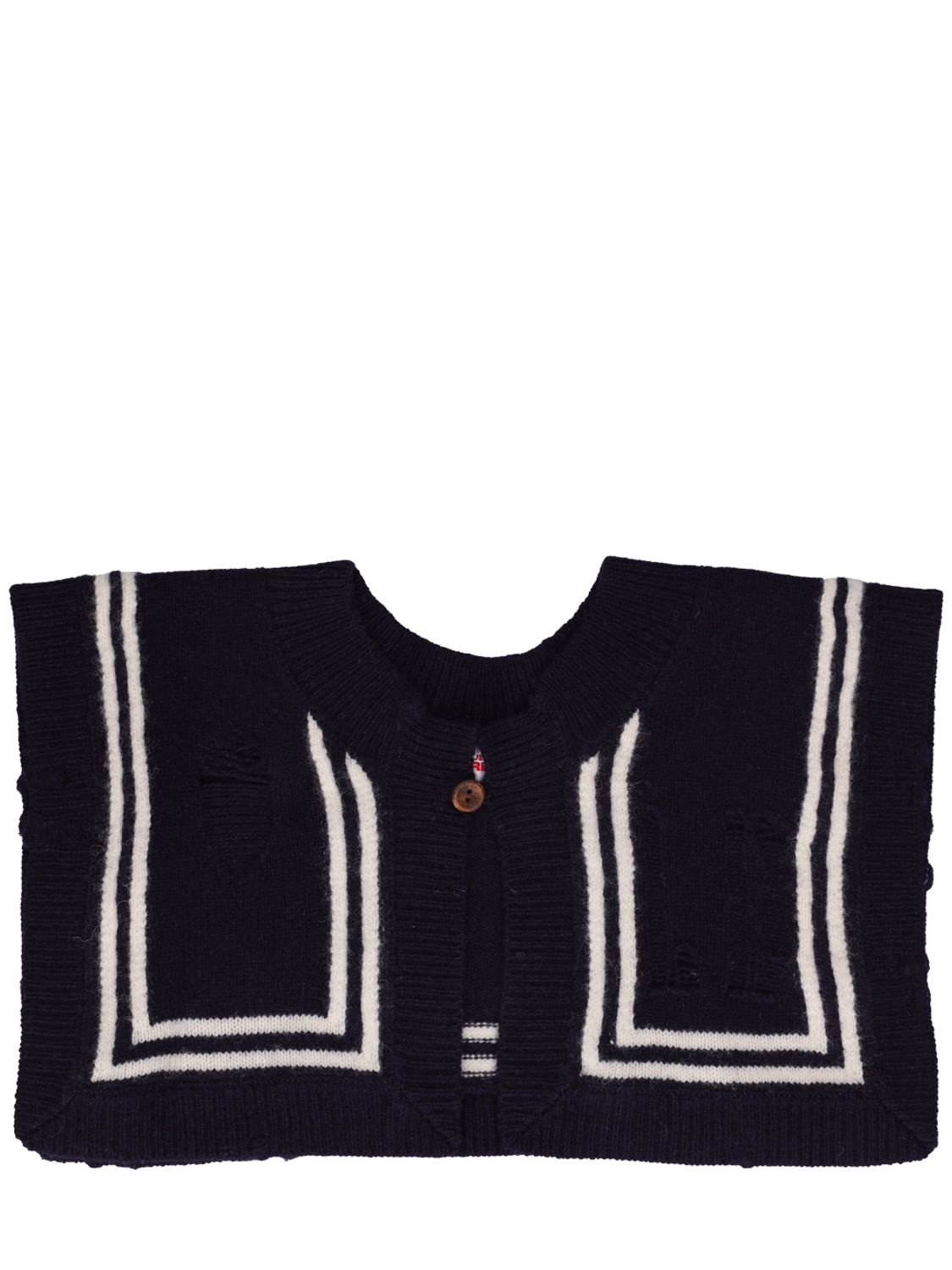 Col Marin En Laine D'agneau - CHARLES JEFFREY LOVERBOY - Modalova