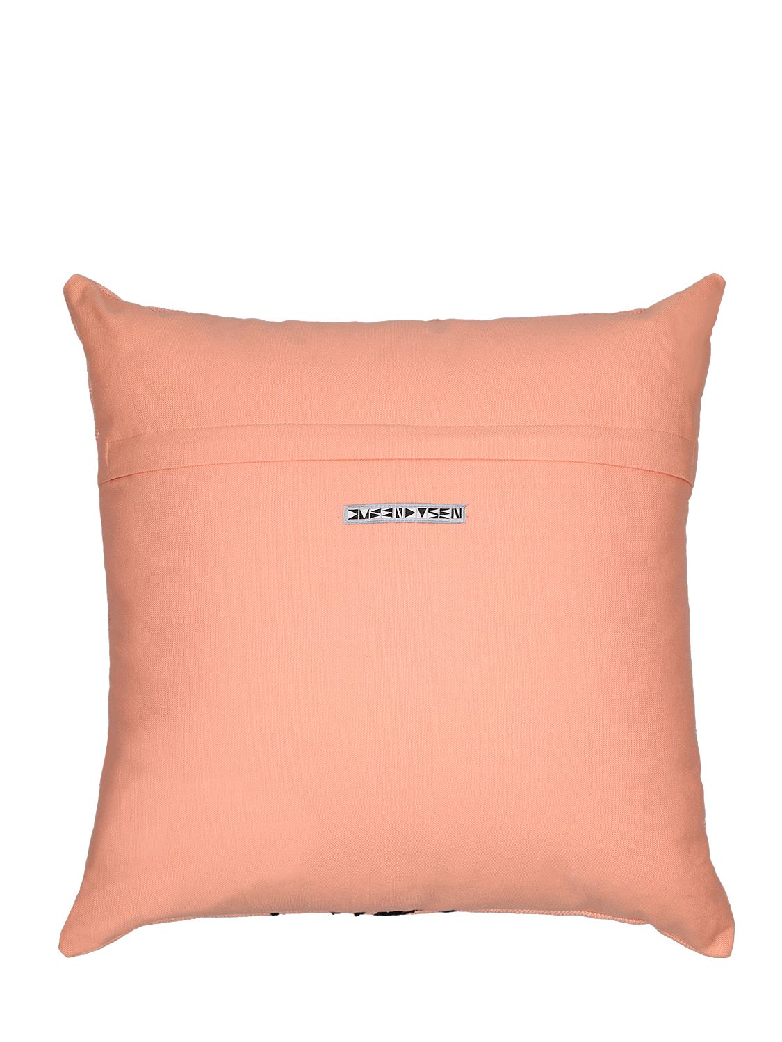 Dusen Dusen Turtle Cotton Canvas Cushion In Multicolor