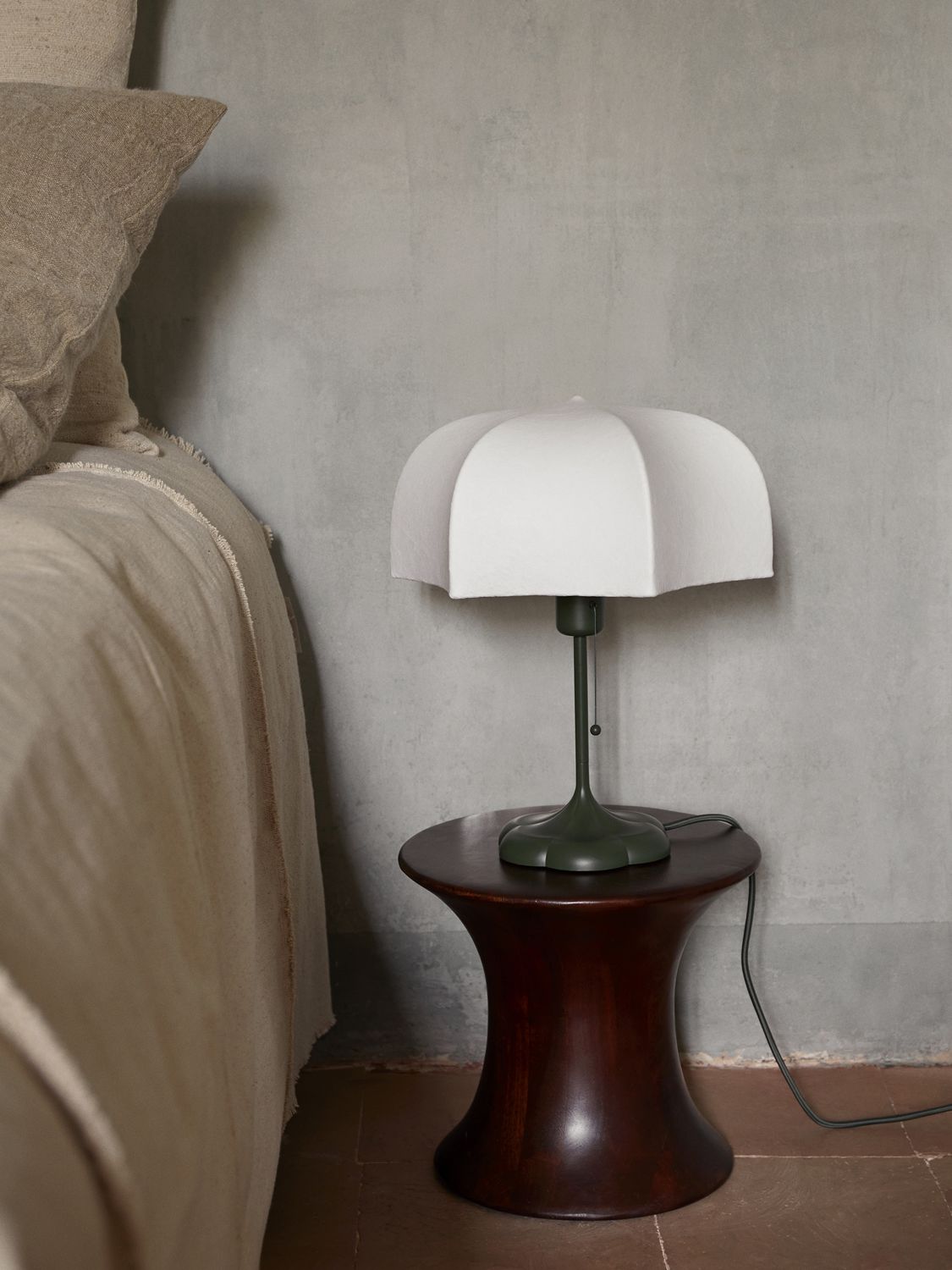 Shop Ferm Living Poem Table Lamp In Green