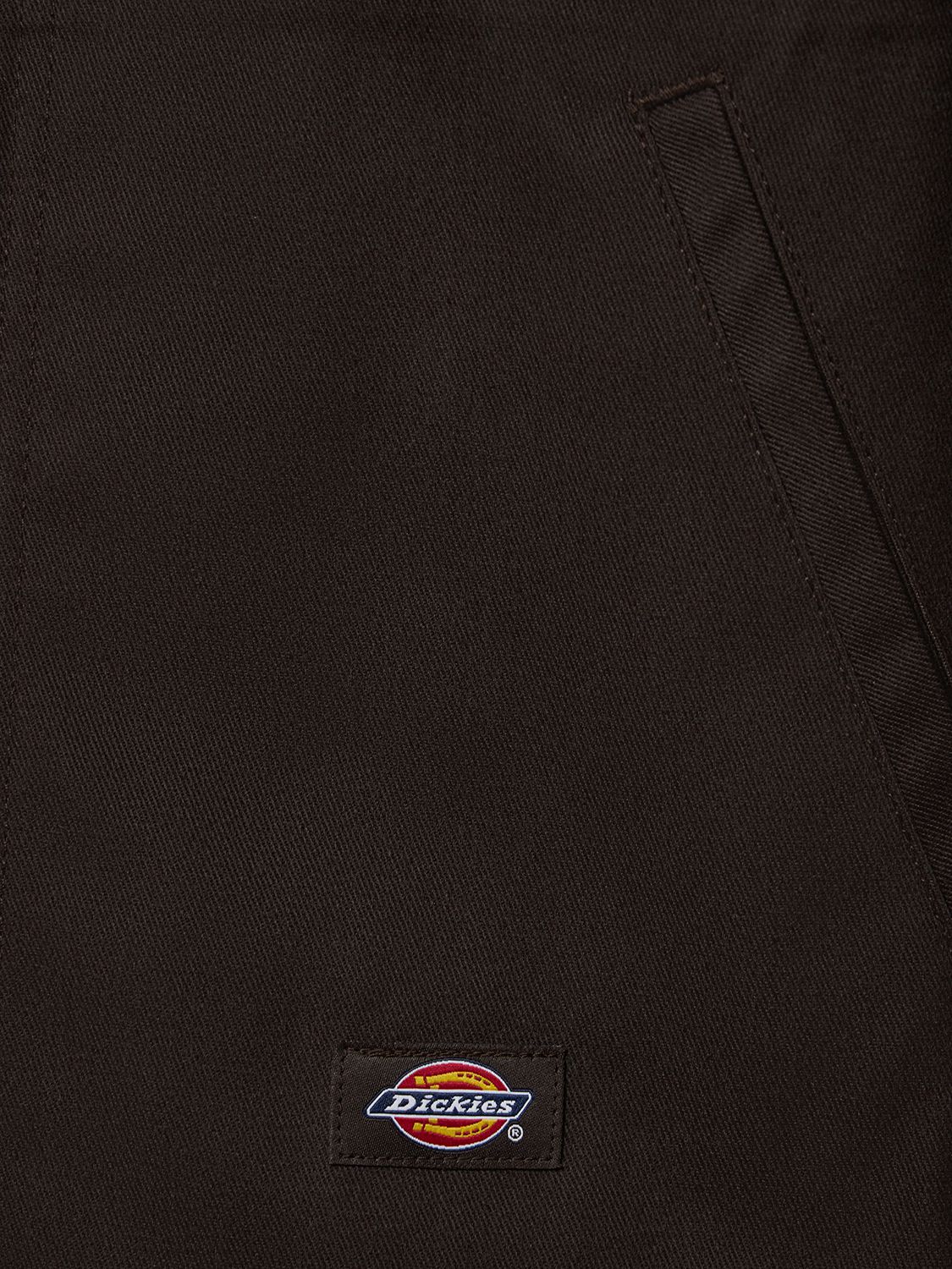 Shop Dickies Eisenhower Jacket In Dark Brown