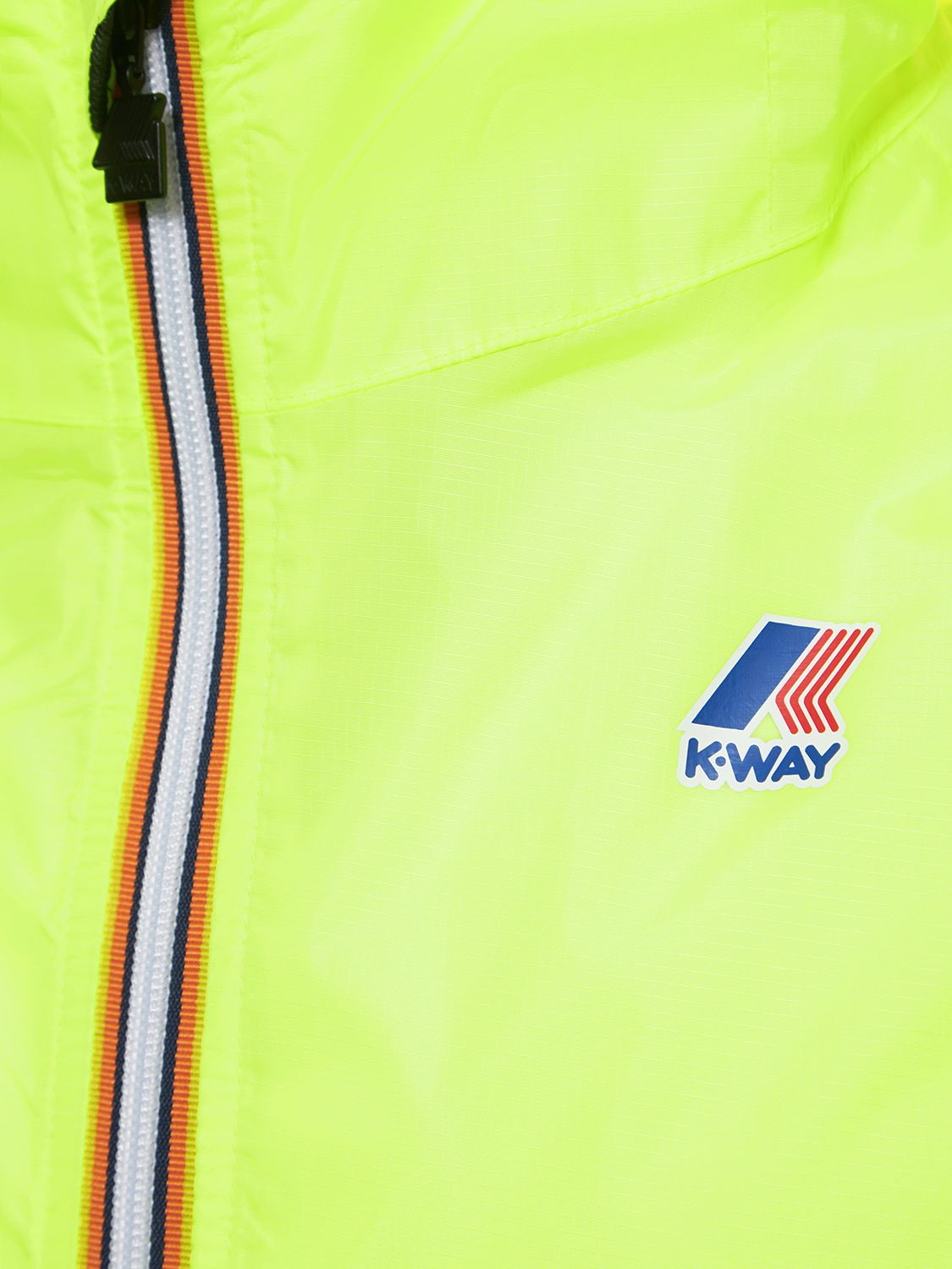 Shop K-way Le Vrai 3.0 Claude Jacket In Yellow Soleil